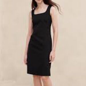 BANANA REPUBLIC body con sheath dress